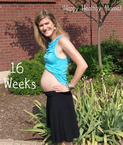 16 weeks pregnant no bump|More.